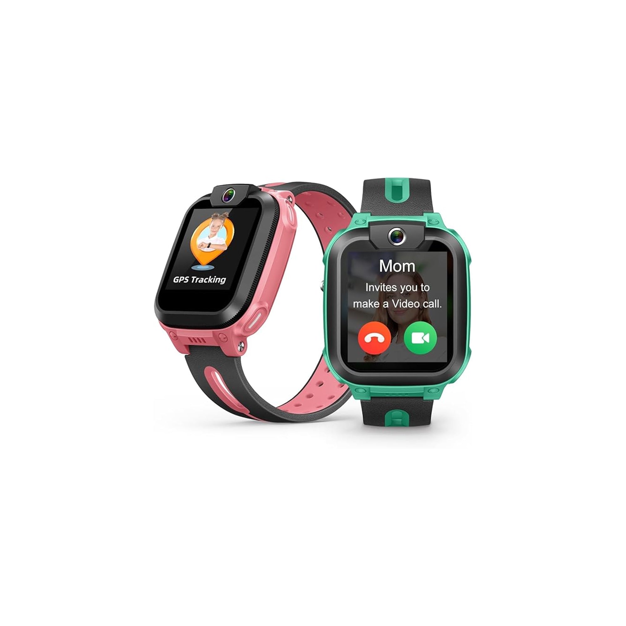 imoo Z3 Kids Smart Watch – 4G Video Calling Phone Watch with GPS Tracking, IPX8 Waterproof, Long Battery Life (Dark Green)