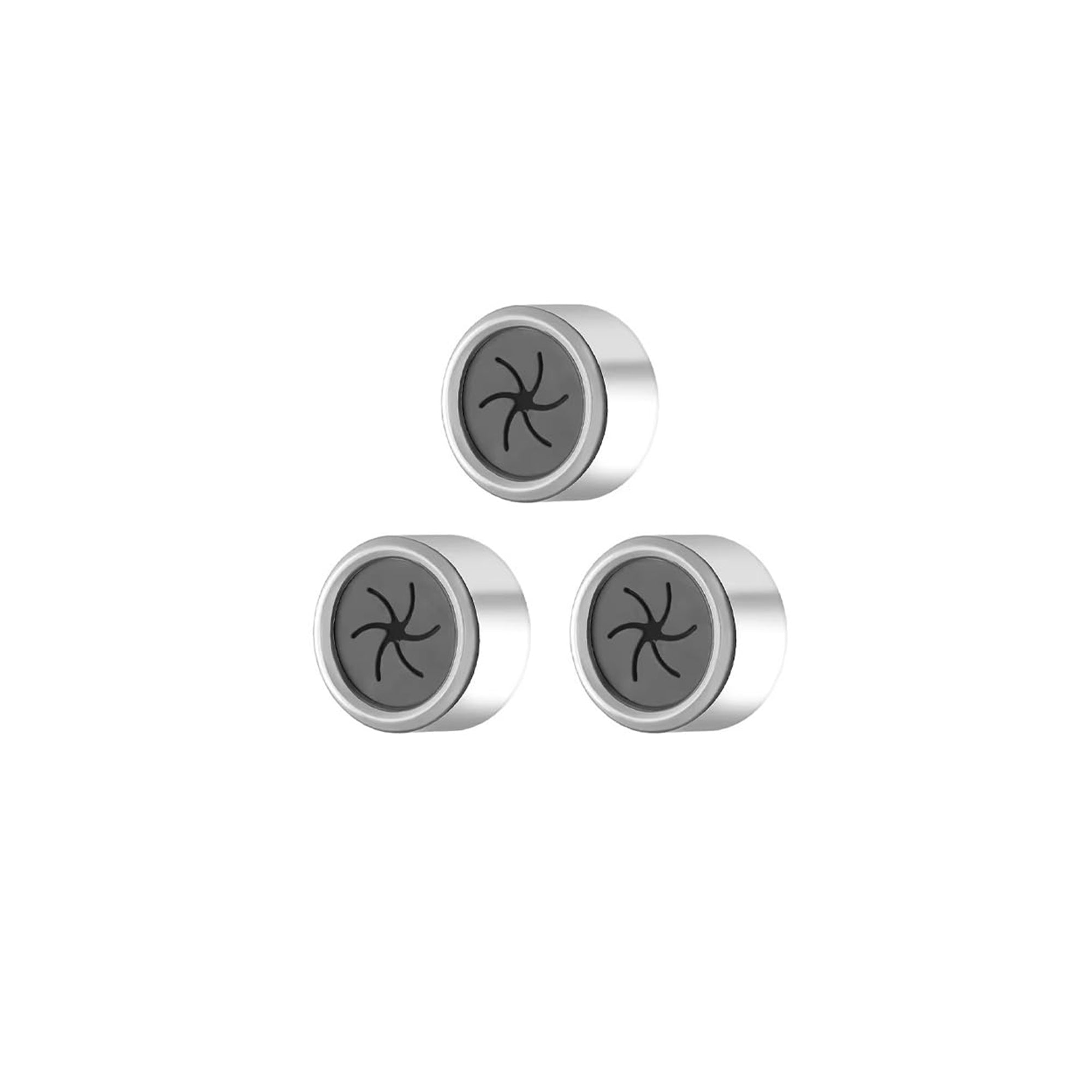 3 Pieces Kitchen Towel Hooks Round Adhesive Dish Towel Hook Chrome Finish Wall Mount Hand Towel Holder