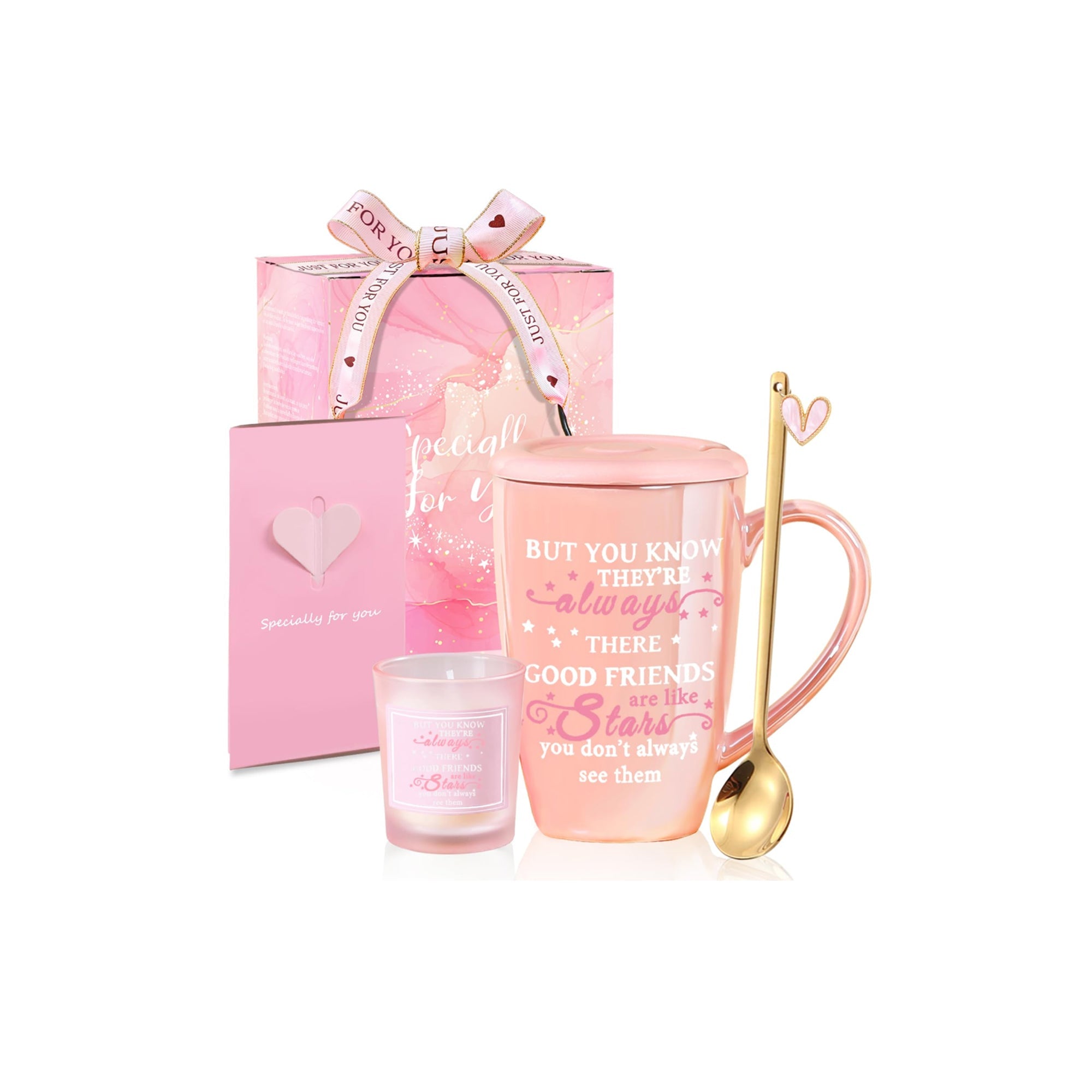 Personalised Friendship Coffee Mug for Women – Cute Best Friend Sister Birthday Gift Cup | Funny Pink Tea Mug Christmas Gift for Women
