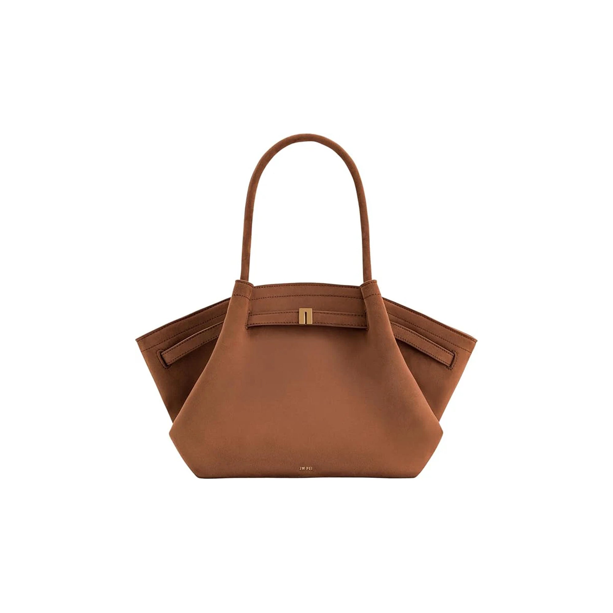 JW PEI Women’s Hana Medium Tote Bag – Minimalist Vegan Leather Shoulder Tote for Everyday Use