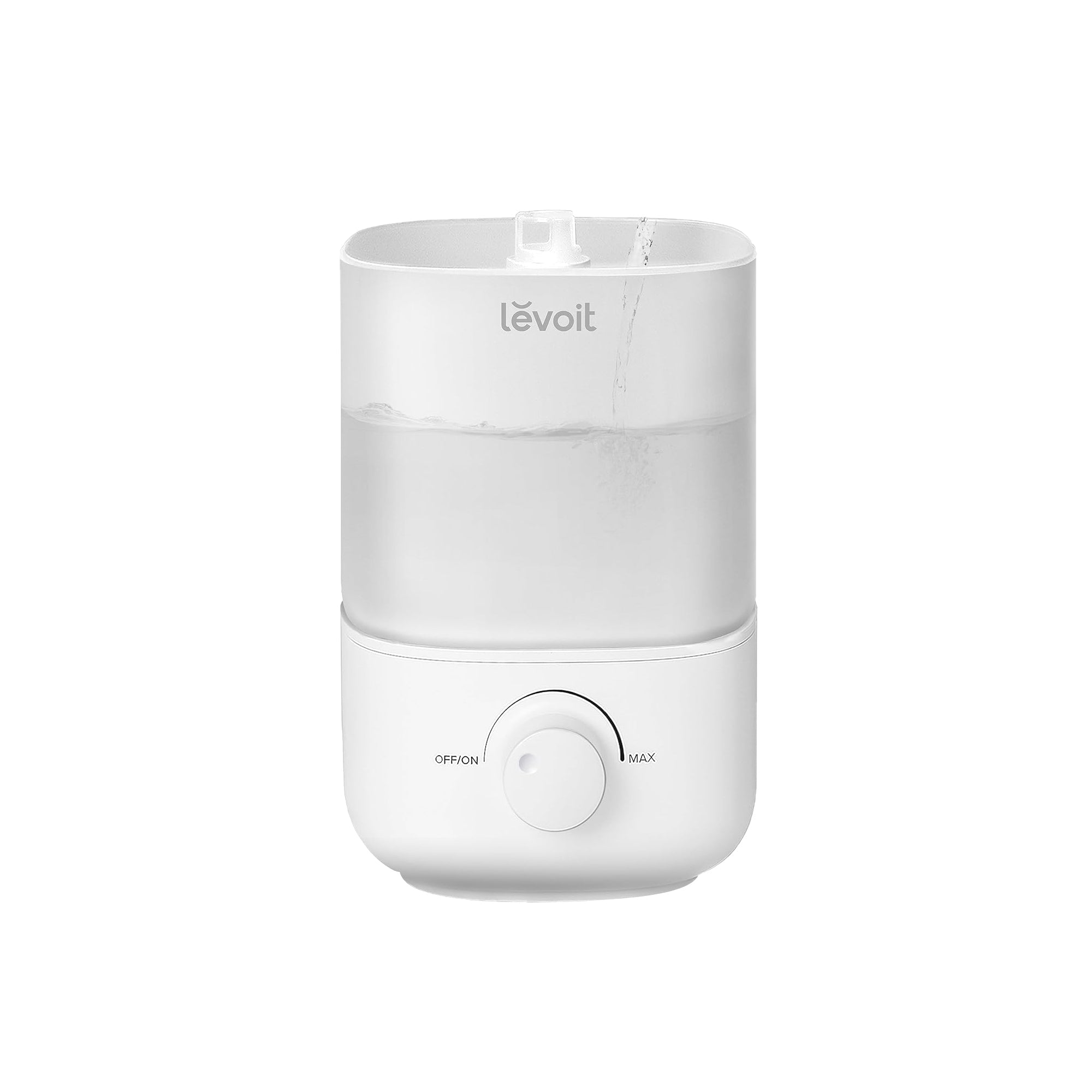 LEVOIT Top Fill Humidifier 2.5L – Quiet Cool Mist Air Humidifier for Bedroom, Large Room, Baby Nursery, Easy to Fill & Clean