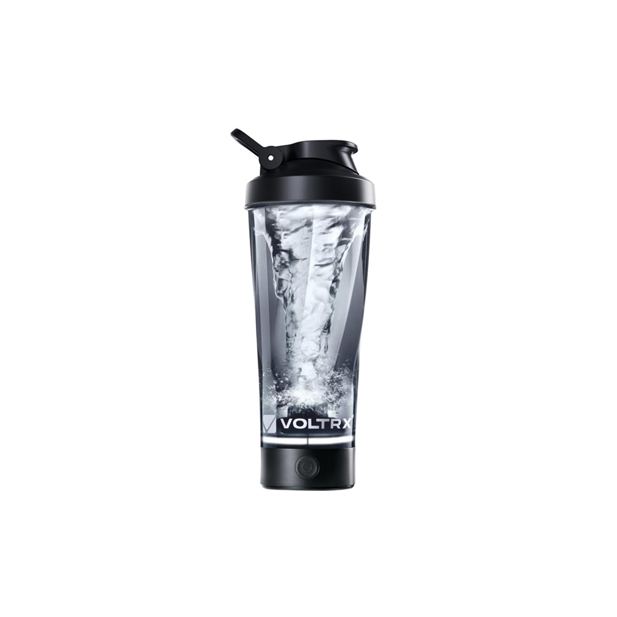 BlenderBottle SportMixer Protein Shaker – 590ml with BlenderBall, Leakproof Lid, Durable Diet & Water Bottle (Black/Black)