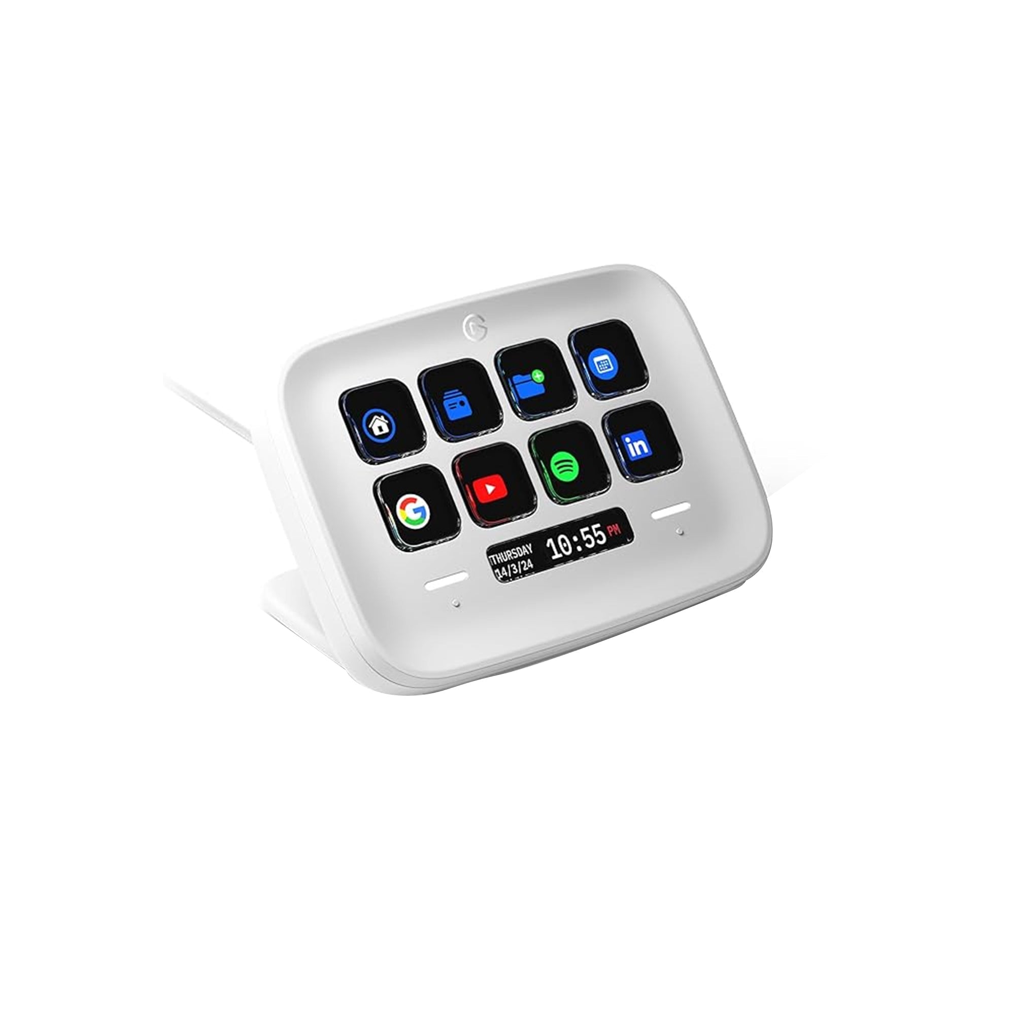 Elgato Stream Deck Neo 8 مفاتيح قابلة للتخصيص، نقطتا لمس، للتحكم بسير العمل لأجهزة Mac والكمبيوتر الشخصي