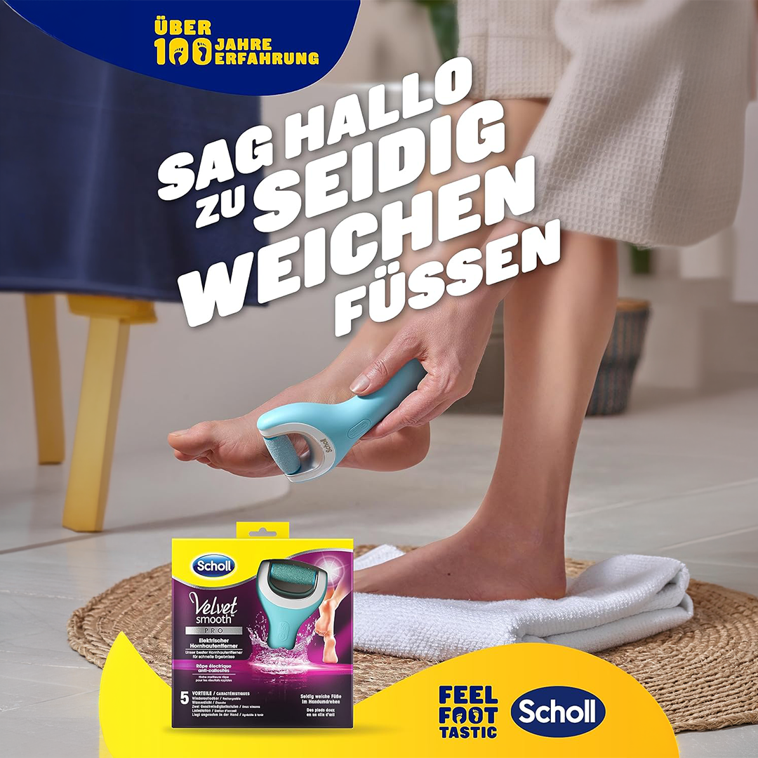 Scholl Velvet Smooth Pro Callus Remover - Rechargeable, Wet & Dry