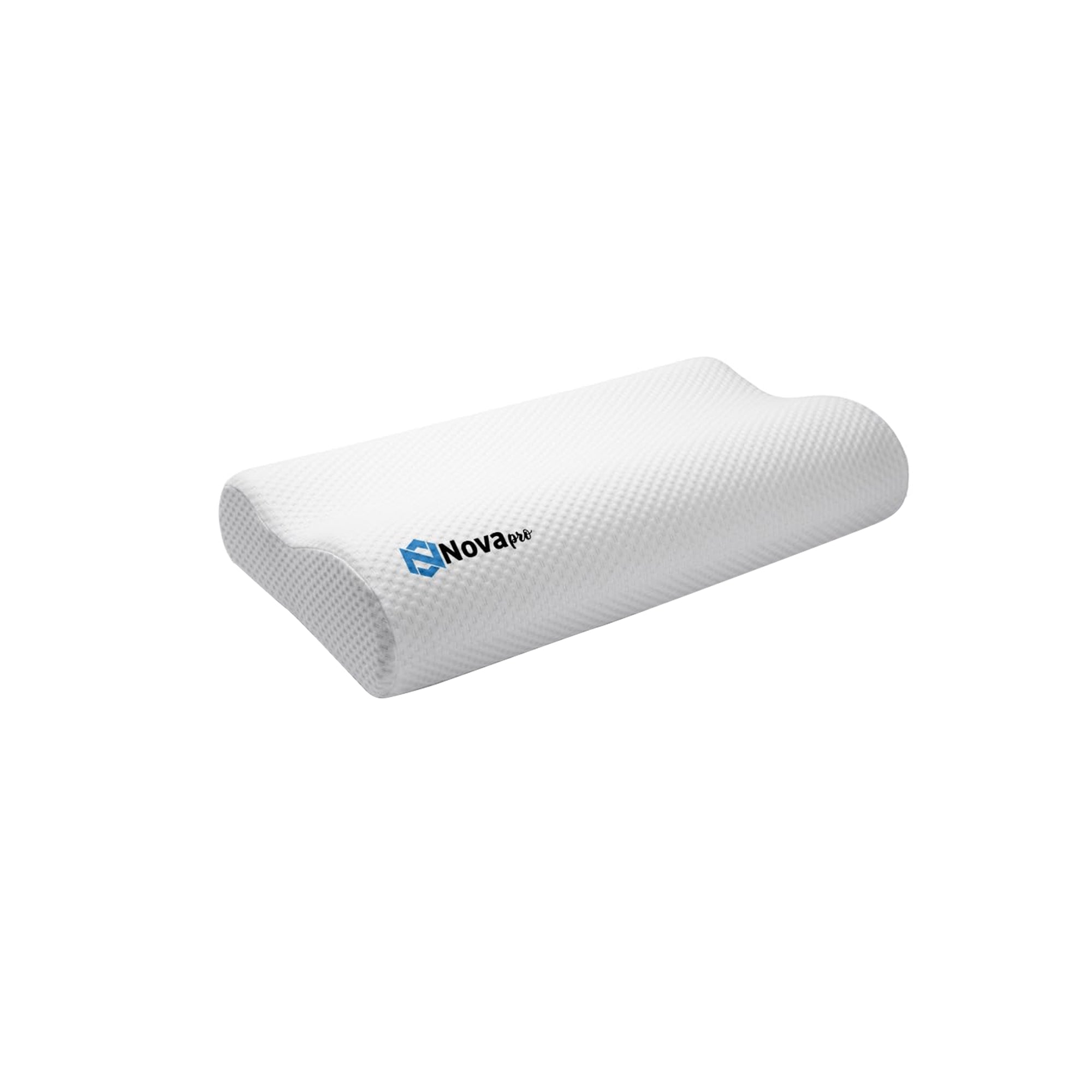 Novapro Orthopedic Memory Foam Cervical Pillow – Ergonomic Neck Support Pillow for Side, Back & Stomach Sleepers