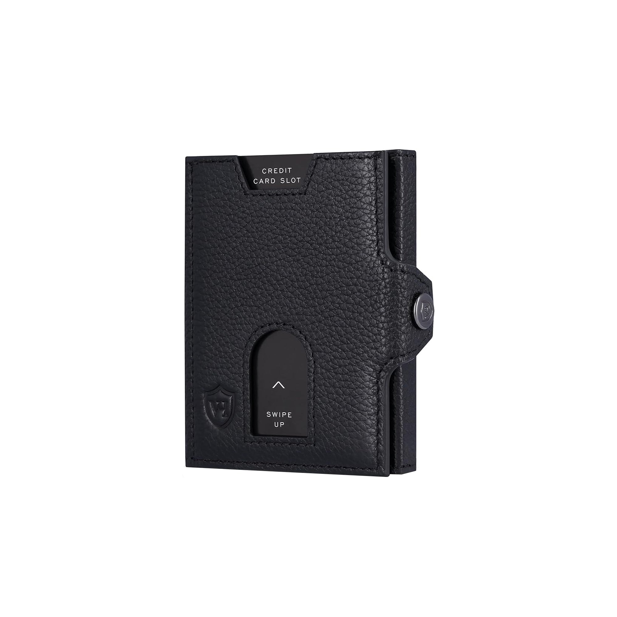 VON HEESEN Slim RFID Wallet Mini Card Holder for Men and Women Small Credit Card Holder Black