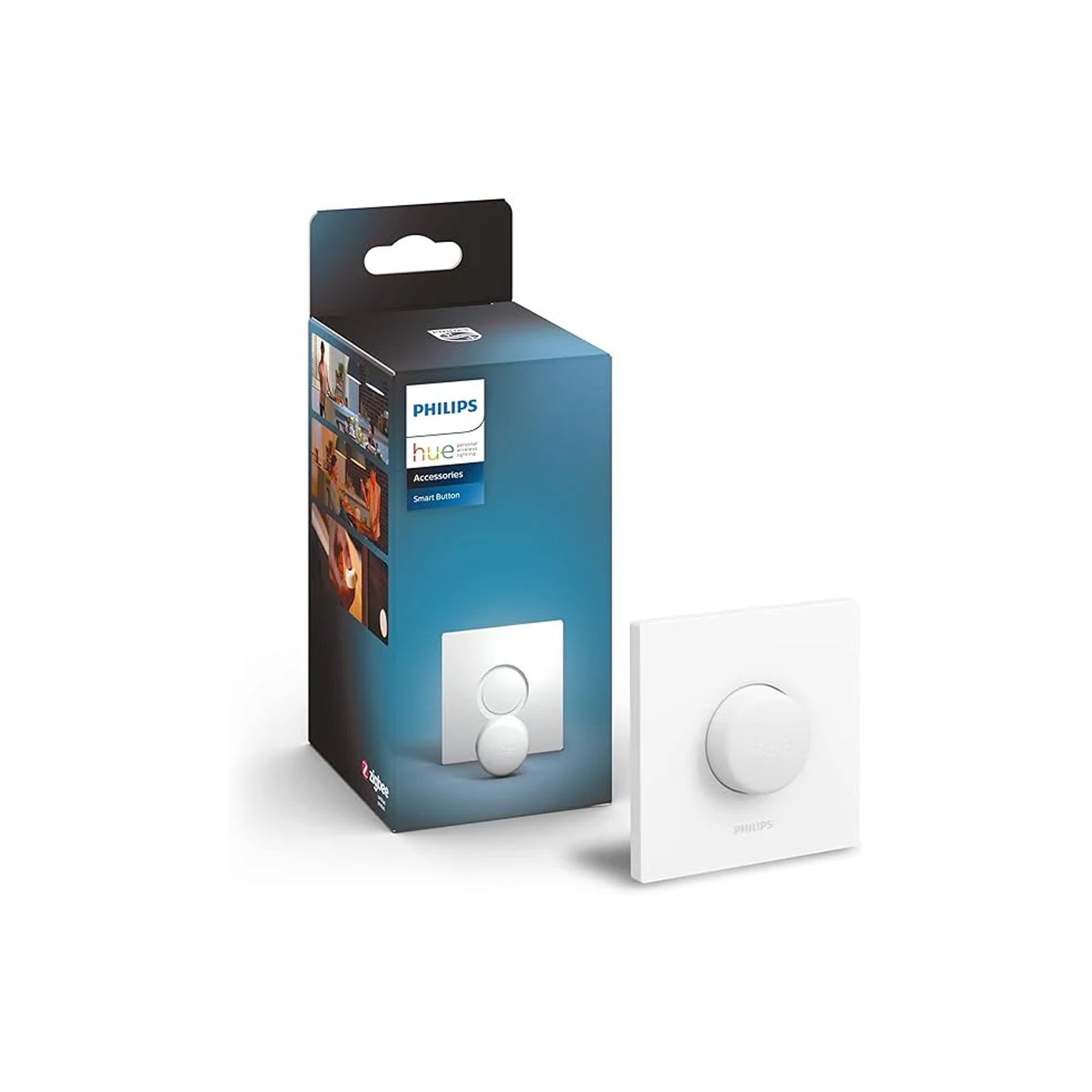 Philips Hue Smart Button Ÿ?? Wireless Lighting Control for Home, Living Room & Bedroom