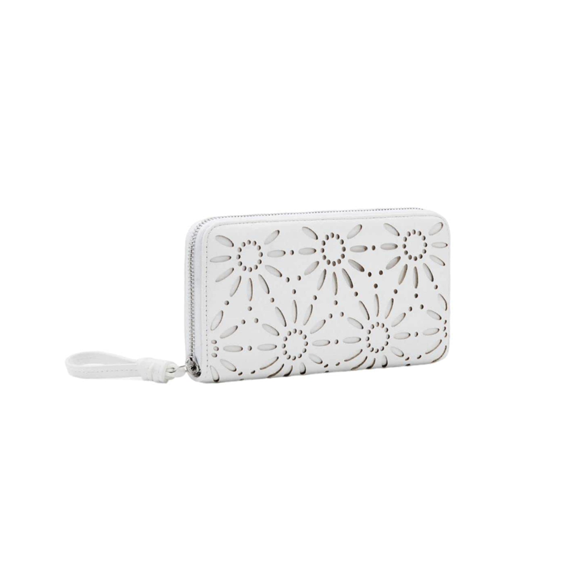 Desigual Women's Mone_Dandelion Fiona Wallet Purse, White, Einheitsgr????e, Modern