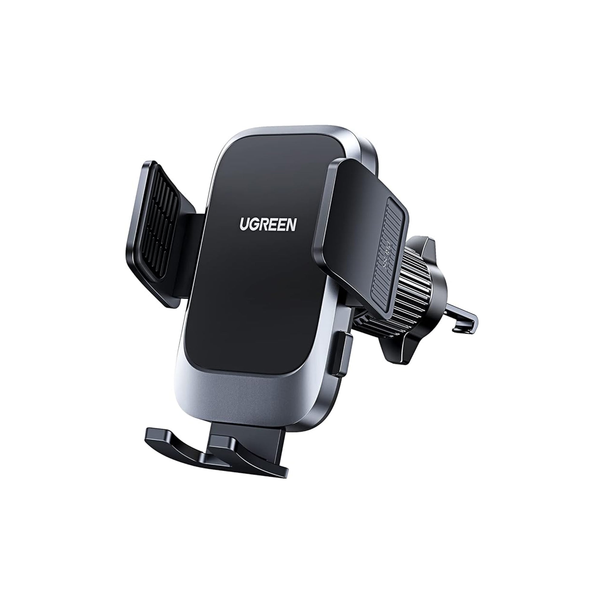 UGREEN Car Phone Holder Air Vent Mount – 360° Rotation One-Button Release Metal Hook Car Mount for iPhone & Samsung (4.7–7.2”)