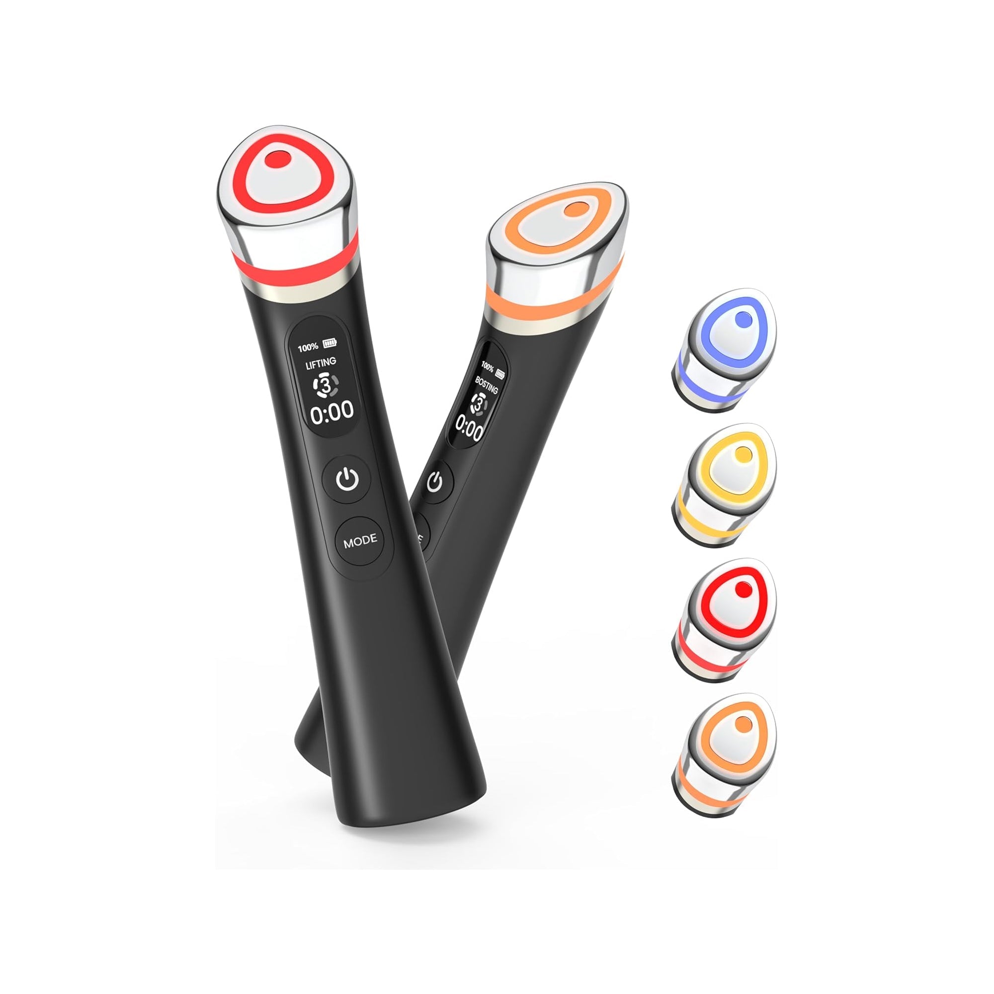8-in-1 Face Lift Device – Skin Tightening & Lifting Facial Massager with LED Light Therapy for Wrinkles & Firming