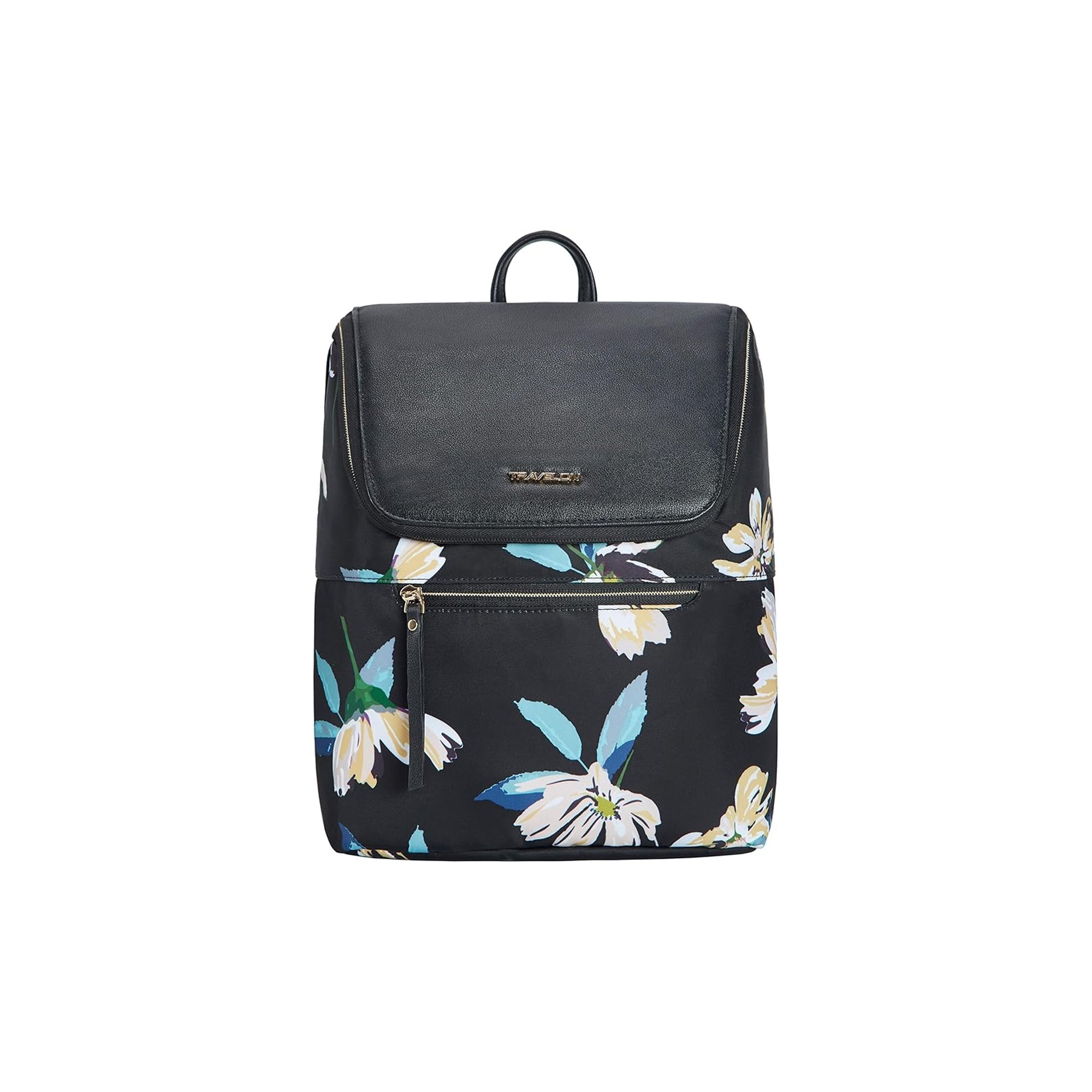 Travelon Unisex's Essentials Backpack, Midnight Floral, One size
