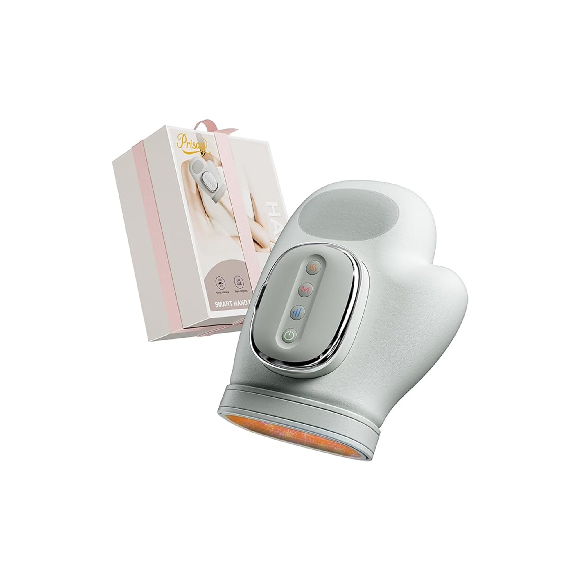 Electric Hand Massager with Heating and Air Compression 3 Modes 5 Intensities for Arthritis Carpal Tunnel – Cordless Hand Therapy Device