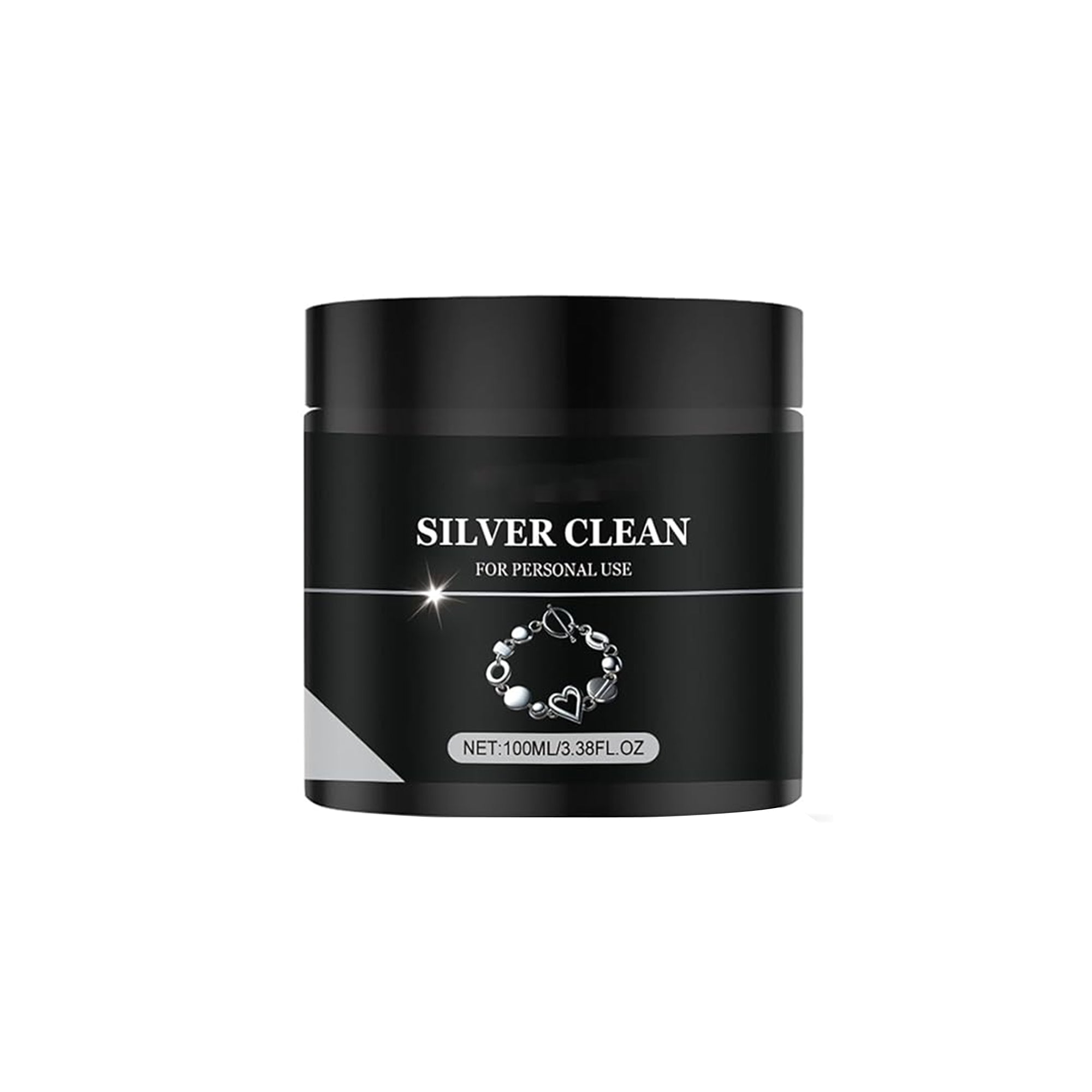 NALACAL Silver Cleaner Dip – Tarnish Remover for Jewelry & Silverware | Professional Silver Cleaning Solution for Filigree & Metal Items (100ml)