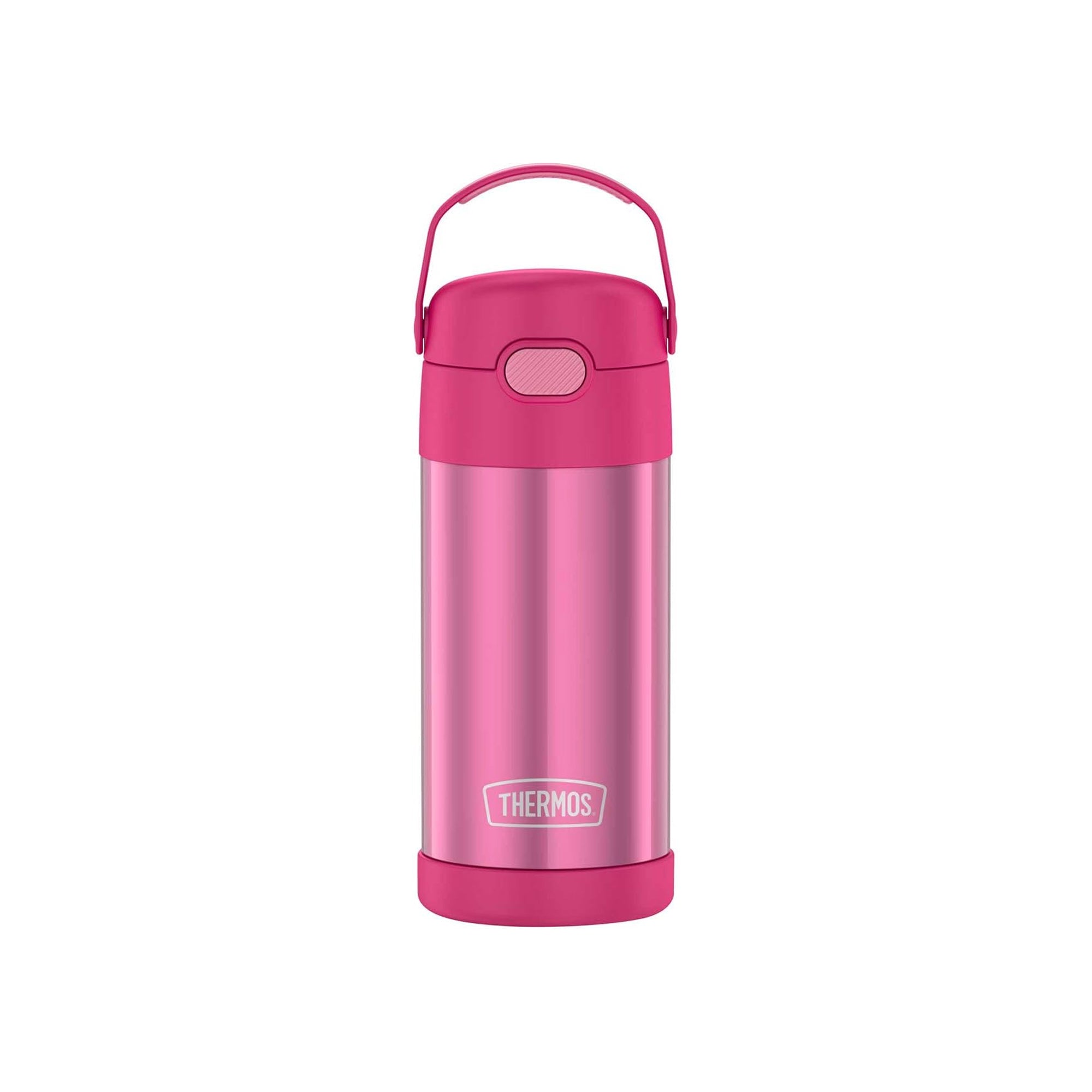 Thermos FUNtainer 12 Ounce Stainless Steel Insulated Bottle – Violet (F4016VI6 / F4013PK6)