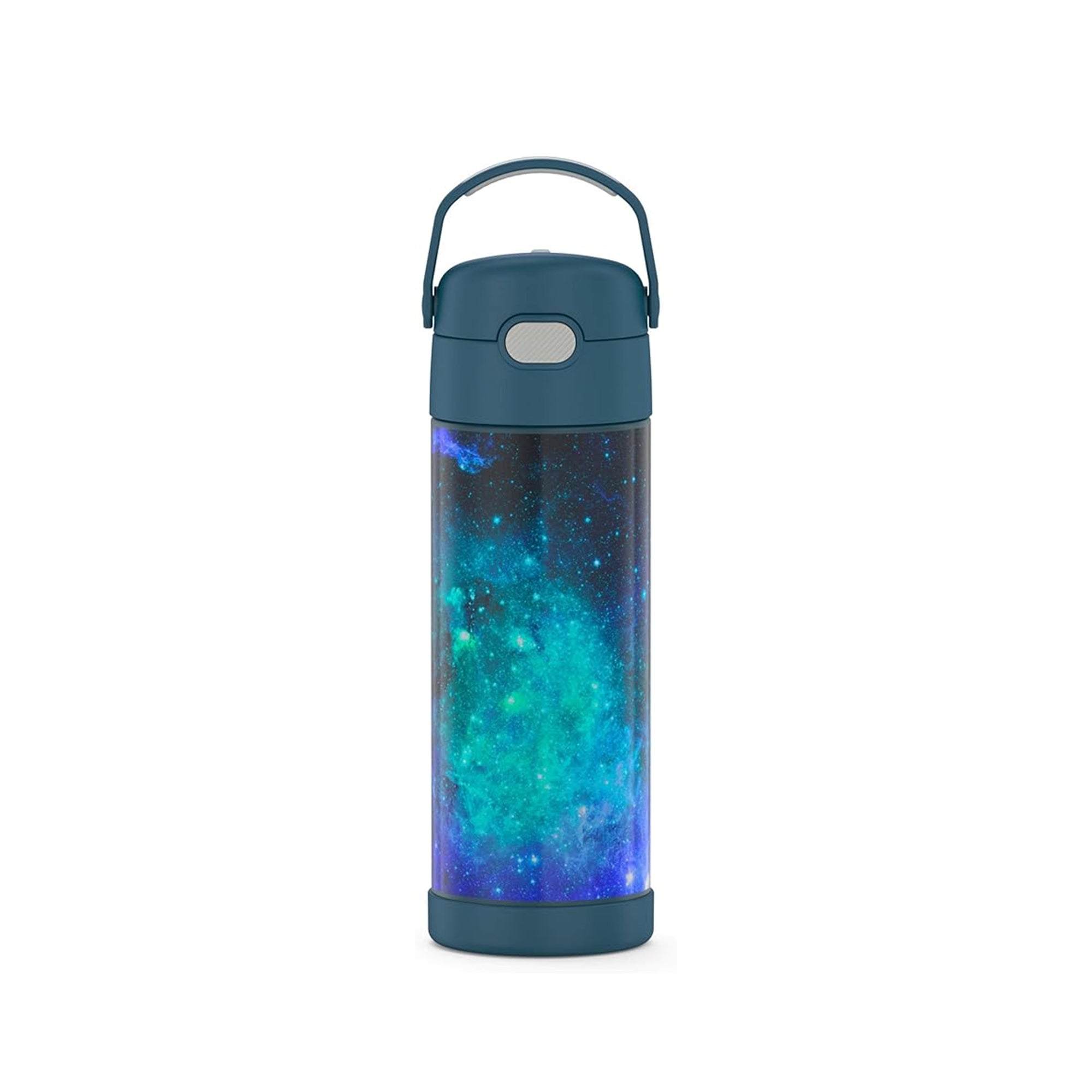 THERMOS FUNTAINER 473ml Stainless Steel Vacuum Insulated Bottle with Wide Spout Lid – Galaxy Teal