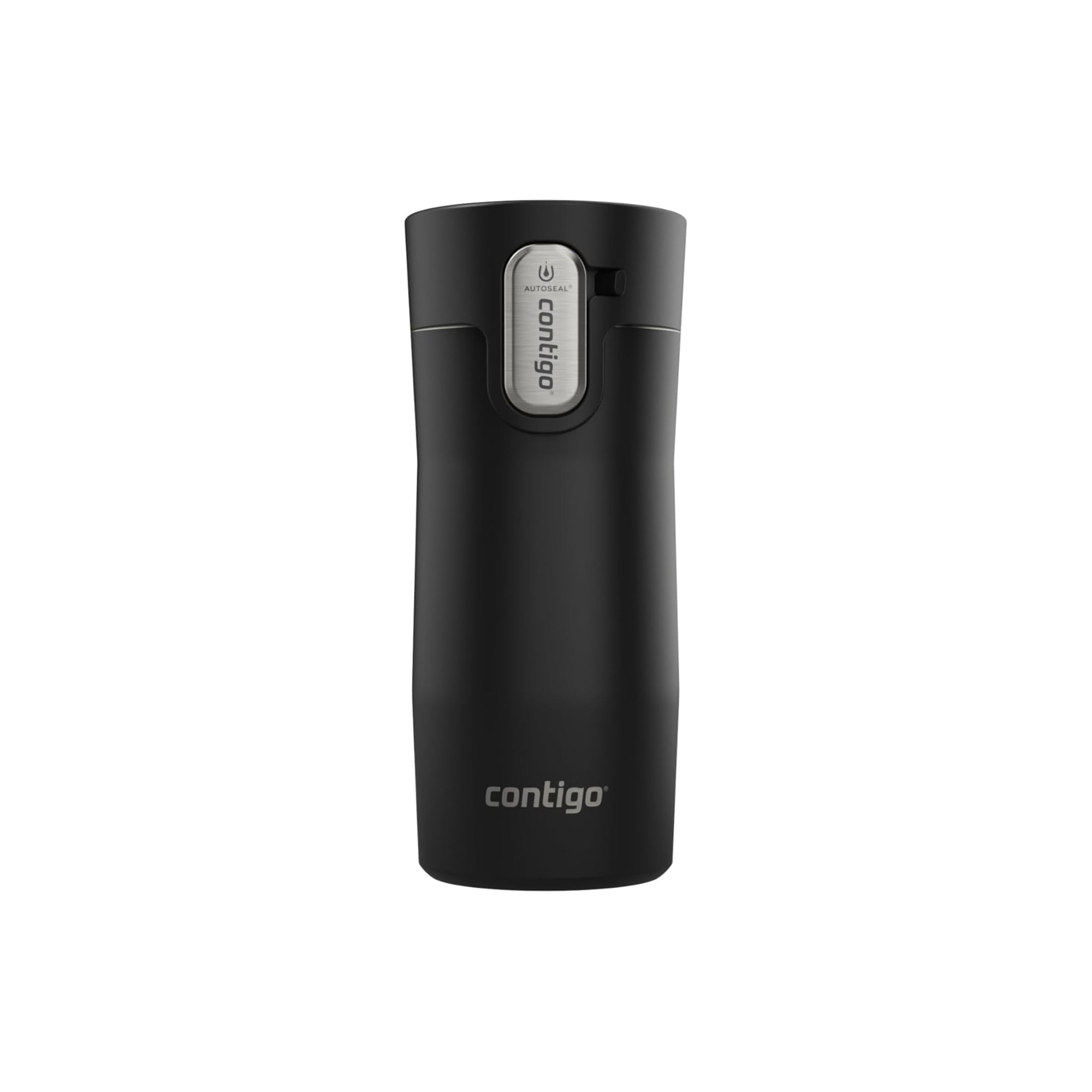 Contigo AUTOSEAL West Loop Vacuum-Insulated Stainless Steel Travel Mug 12oz with Easy-Clean Lid – Matte Black