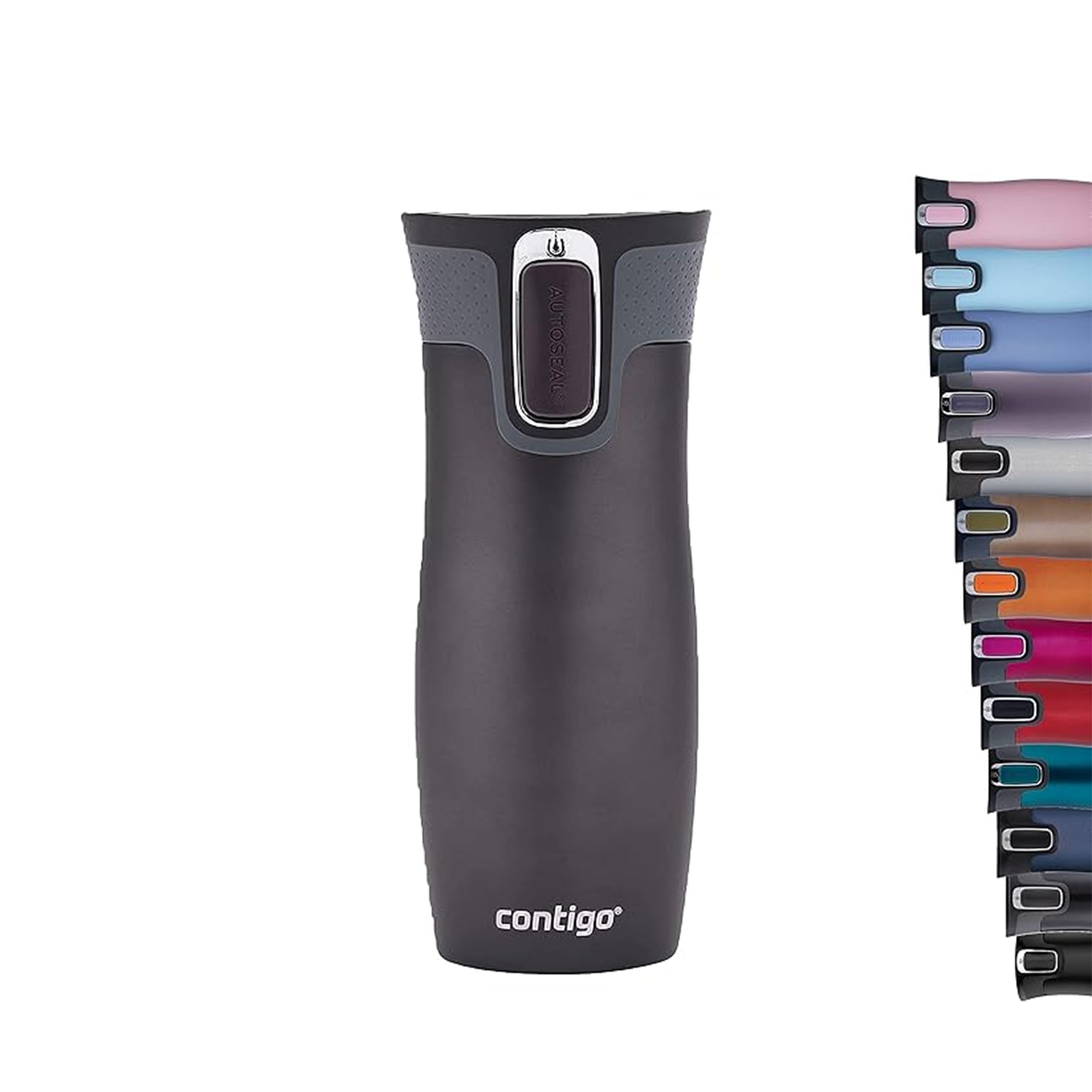 Contigo West Loop AUTOSEAL Thermal Travel Mug 470ml Stainless Steel Insulated Coffee Mug with Easy-Clean Lid – Leakproof, BPA Free
