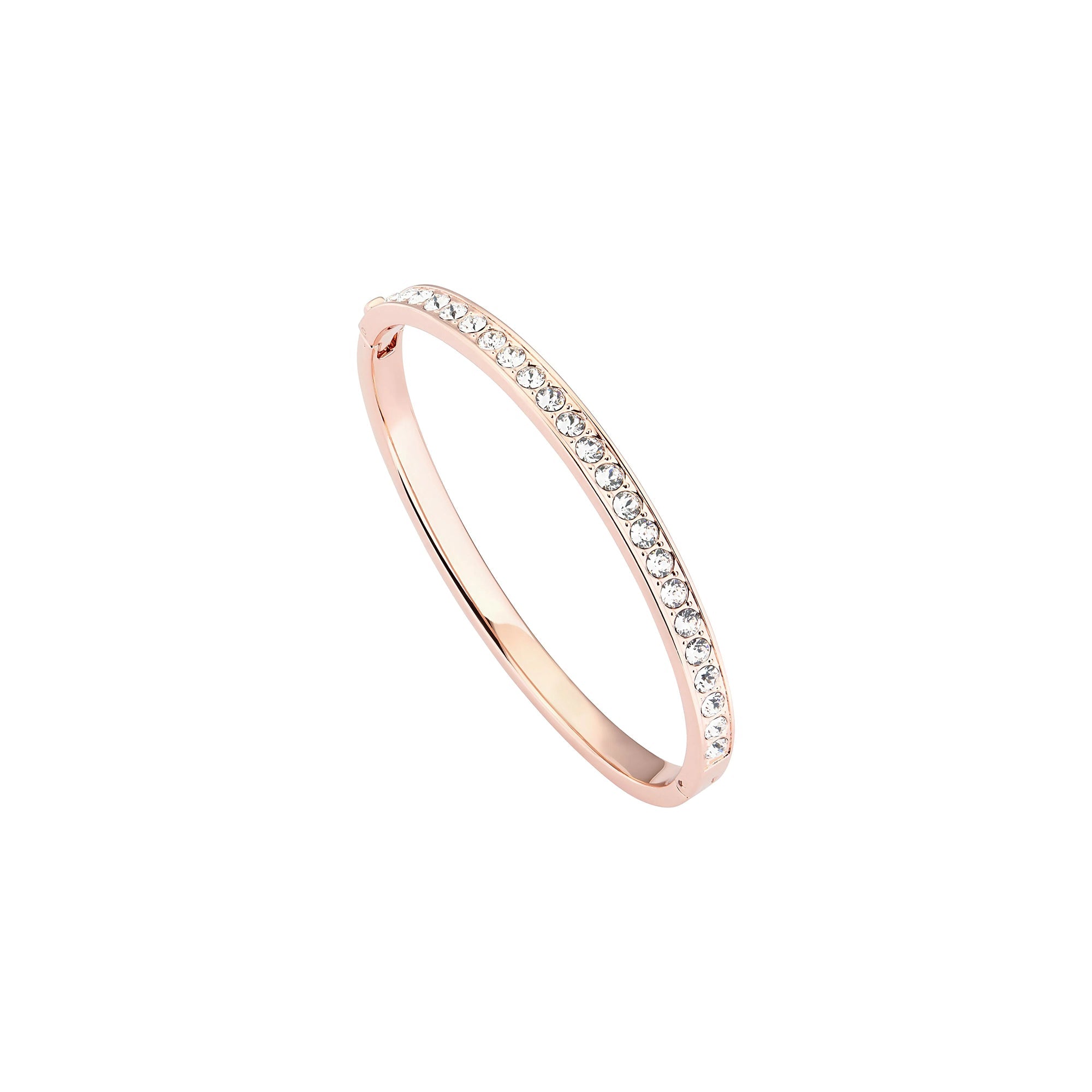 Ted Baker Clemara Hinge Crystal Bangle - Gold, Rose Gold and Silver Tone Options, Other,