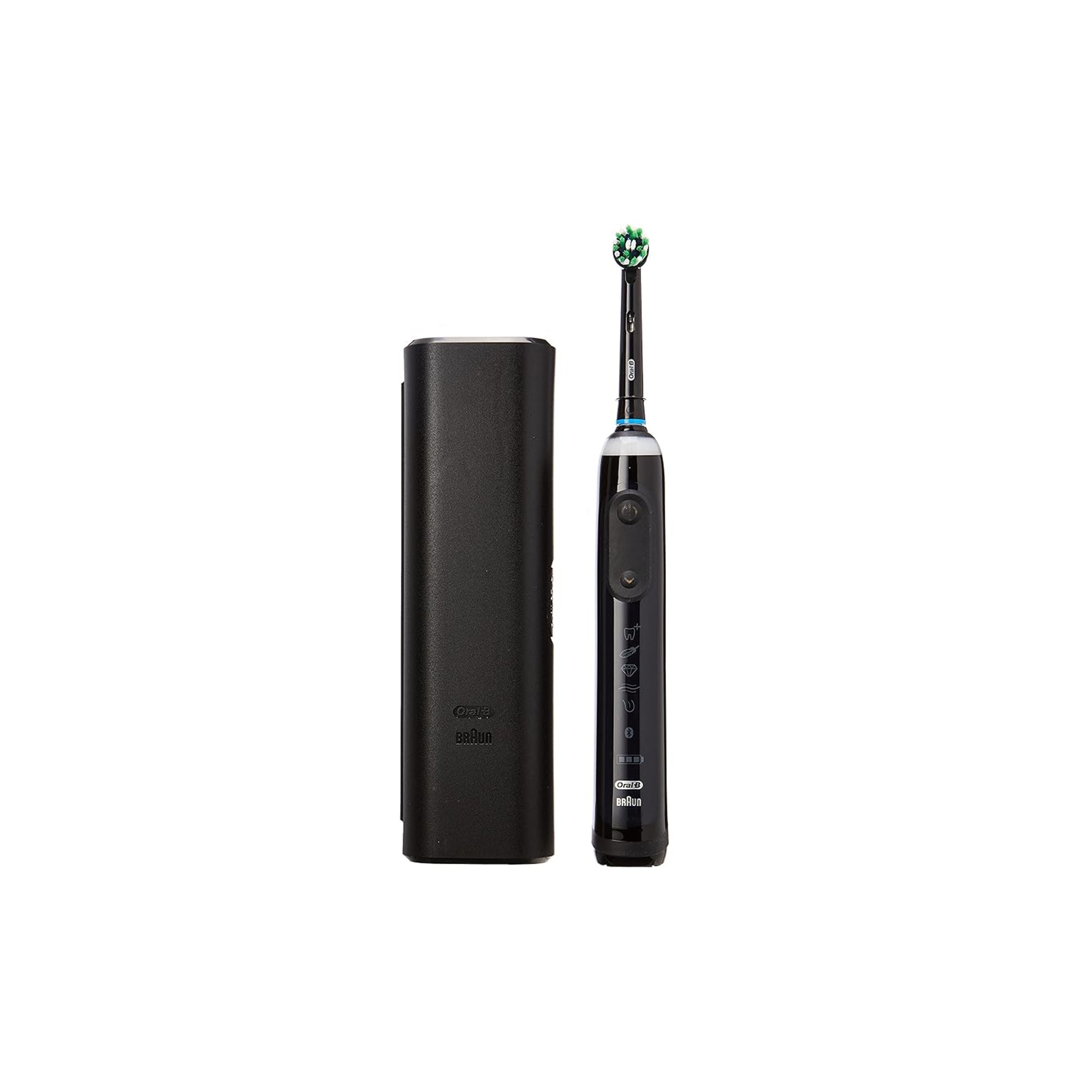 Oral B Genius X Electric Toothbrush with Artificial Intelligence App Connected Handle 1 Brush Head Travel Case 6 Mode Display