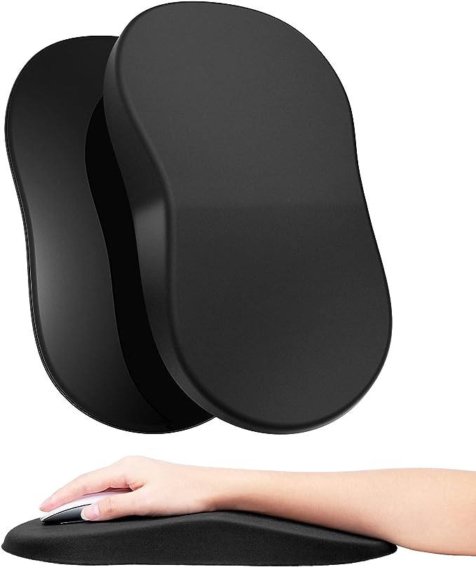 HUEILM Ergonomic Mouse Pad with Wrist Support Memory Foam Non Slip Base