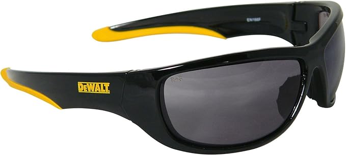 DEWALT DPG94-2C Dominator Safety Glasses Smoke Lens Protective Work Eyewear