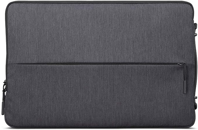 Lenovo Urban Laptop Sleeve for 13" Notebook, Water Resistant, Soft Padded Compartments, Accessory Storage, Reinforced Rubber Corners, Extend