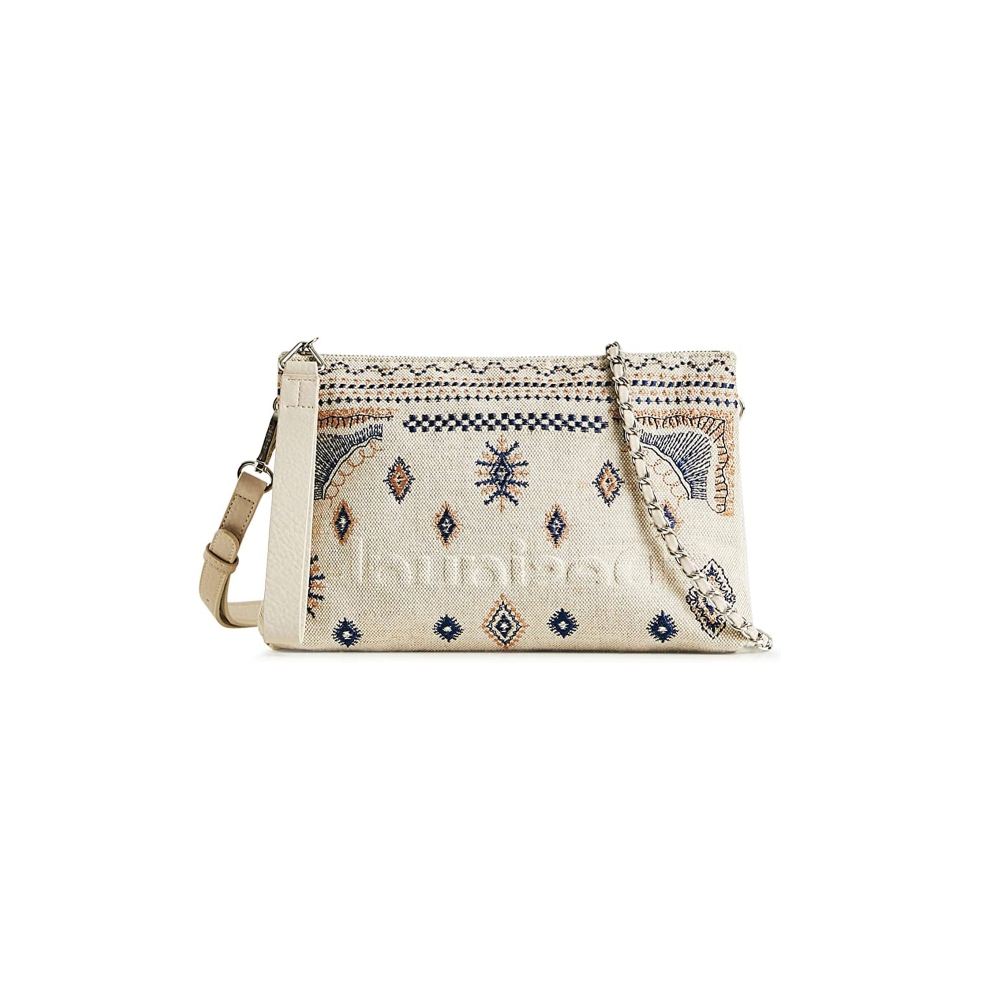 Desigual WomenŸ??s Regasita Dortmund Crossbody Bag White One Size Stylish Accessories Bag