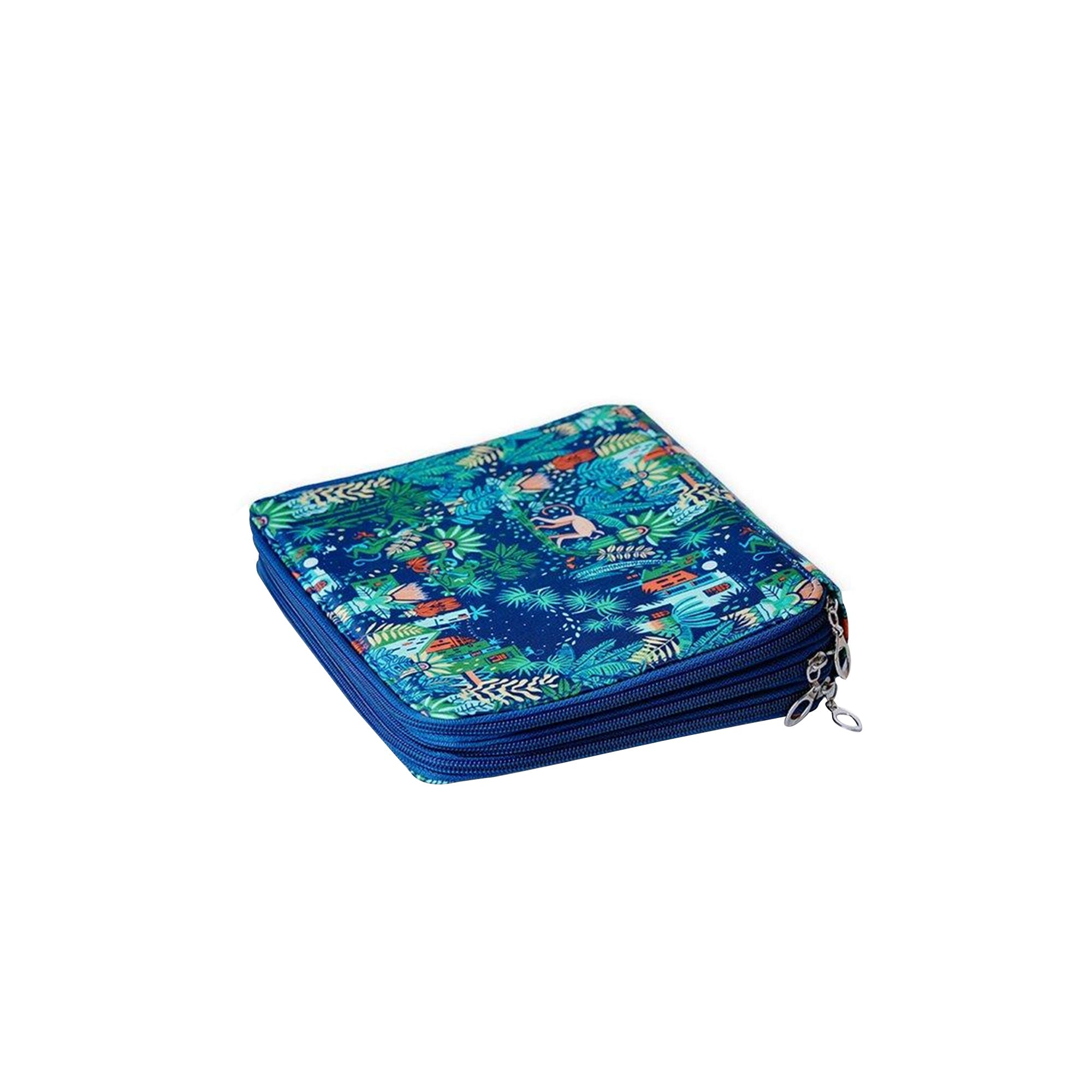 Shulaner Zipper Pencil Case Large Capacity Oxford Pencil Case