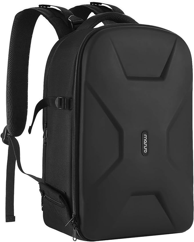 MOSISO Camera Backpack, DSLR/SLR/Mirrorless Photography Waterproof Bag 15-16 Inch with Tripod Stand and Laptop Compartment Compatible with C
