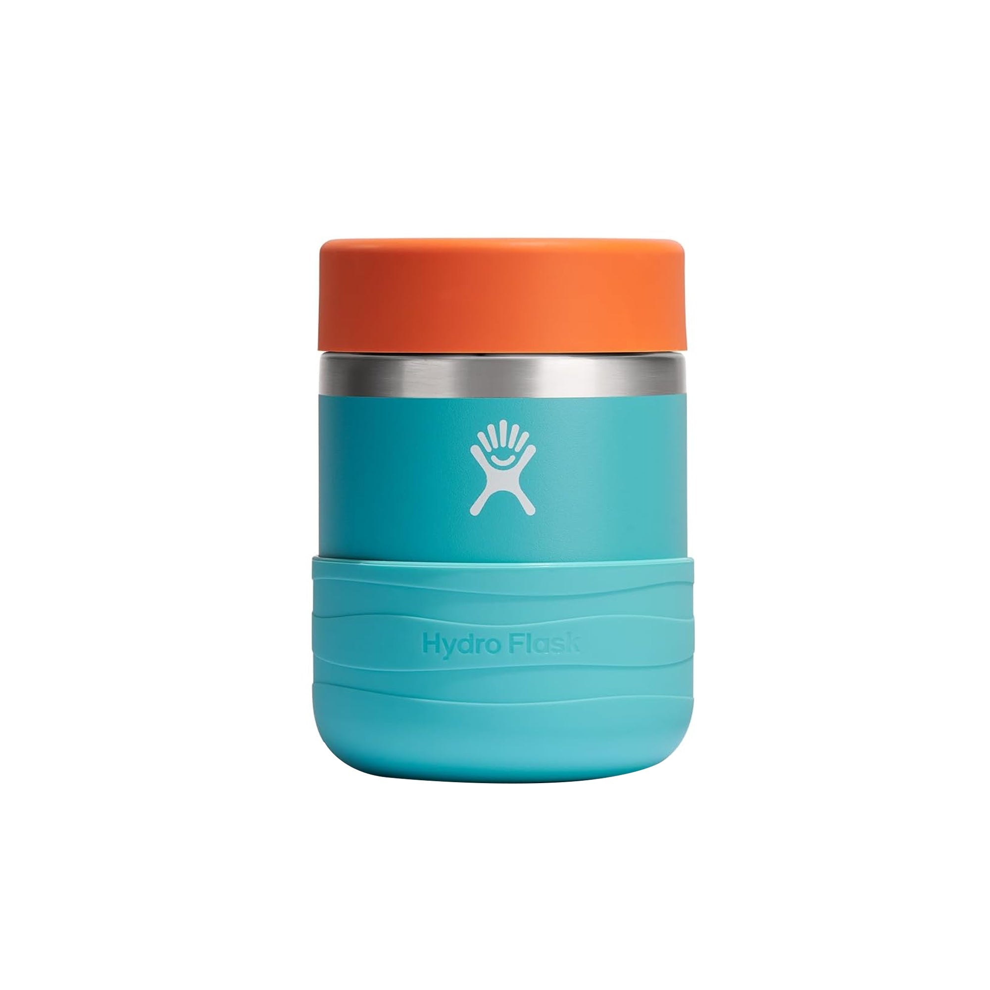 Hydro Flask Insulated Food Container – 12 oz Snack & Lunch Food Jar for Kids, Double-Wall Vacuum Insulated (Seaspray Blue)