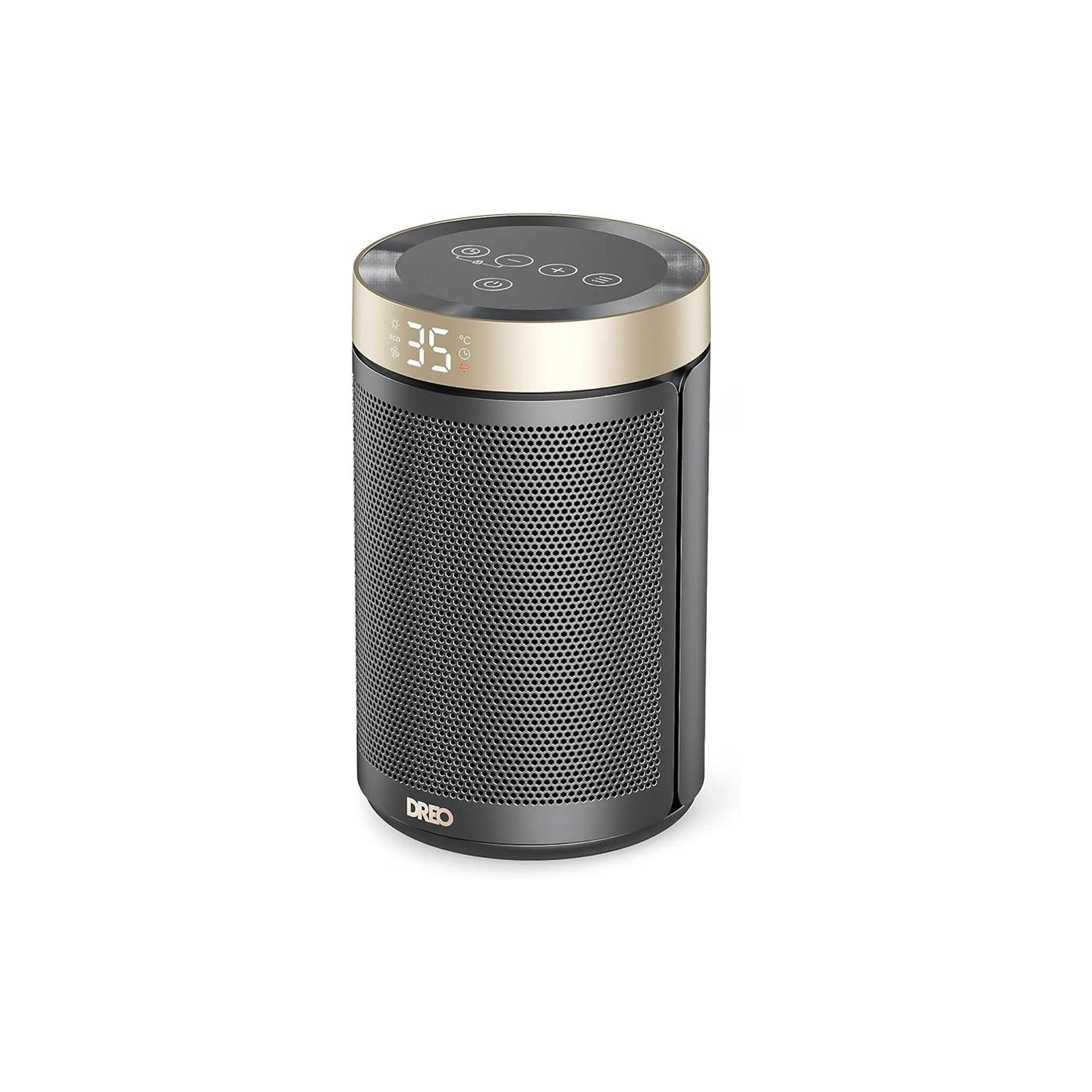 Dreo Space heater, economical electric fan heater with thermostat, timer 1-12H, eco mode, 1500W PTC fast ceramic heater safe, Atom 316