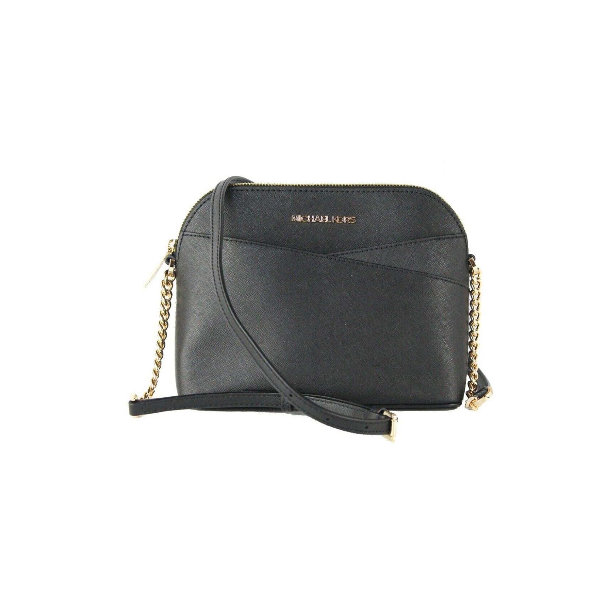 Michael Kors Jet Set Travel Medium Dome Crossbody Bag Saffiano Leather – Stylish Designer Shoulder Bag for Women
