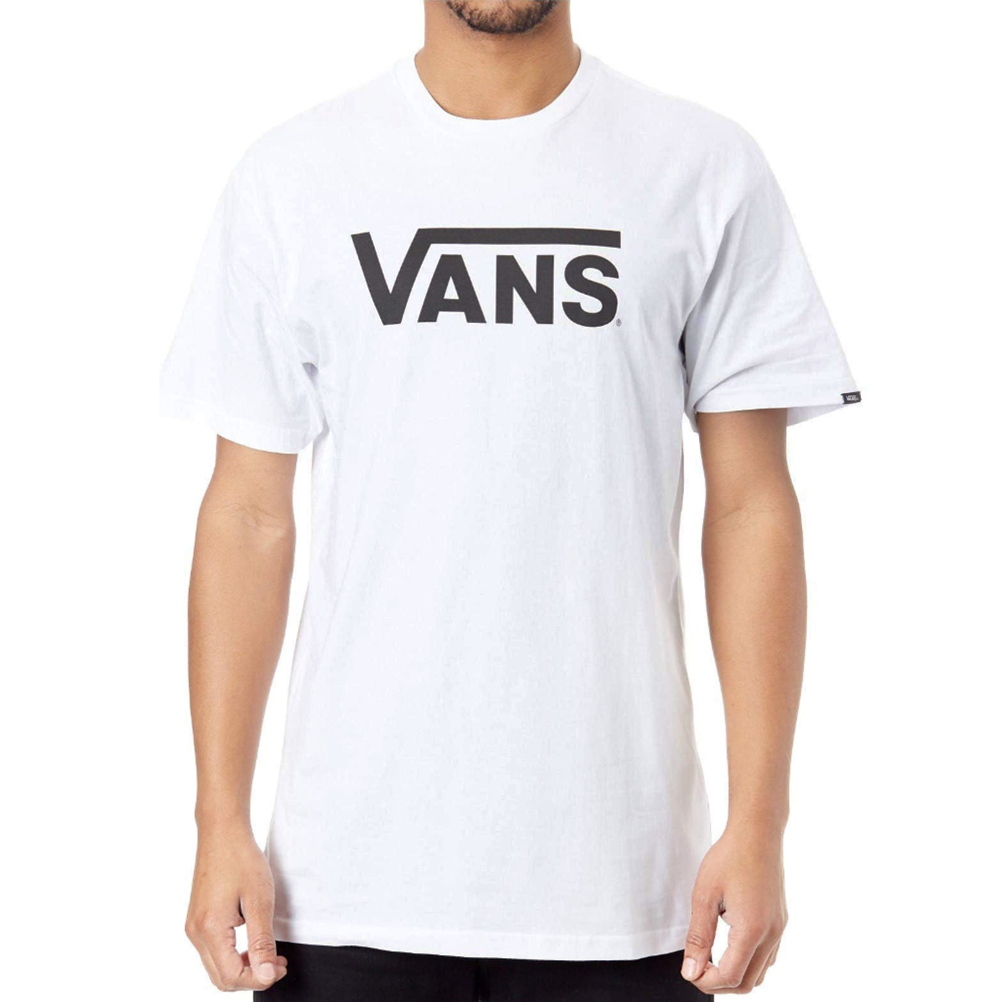 Vans Classic Men’s Short Sleeve White T-Shirt Size XL – Essential Casual Streetwear Tee