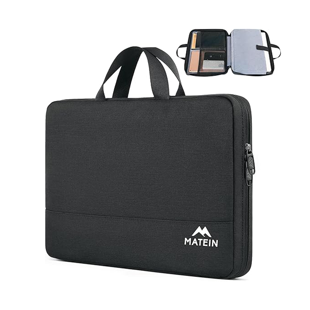 MATEIN Laptop Sleeve 15.6 Inch Laptop Case Waterproof Laptop Bag Protective Case with Handle Laptop Sleeve Notebook PC Case for 15-15 6 Inch