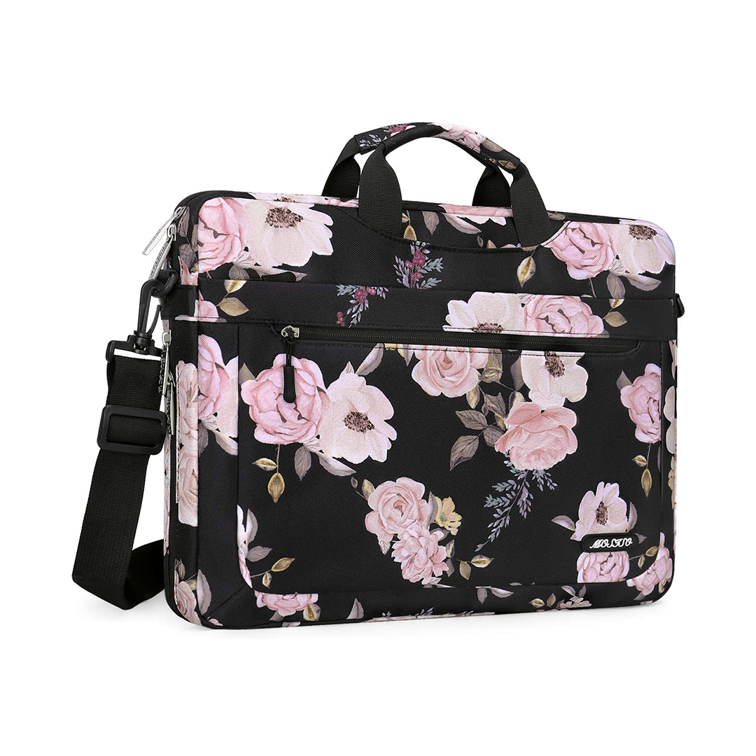 MOSISO Laptop Shoulder Bag for MacBook Air and Pro 13-13.3 Inch Compatible with MacBook Pro 14 Inch 2023-2021