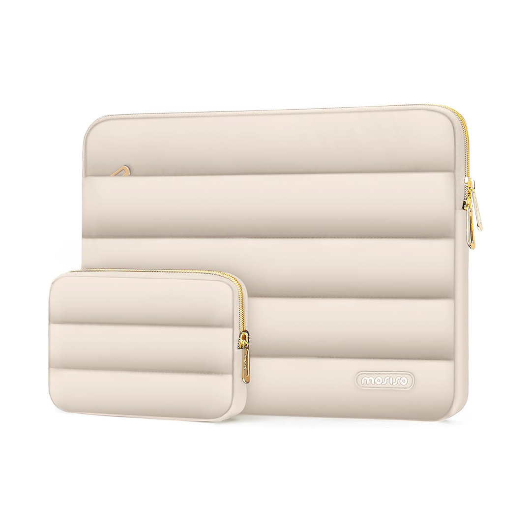 MOSISO Puffy Laptop Sleeve Compatible with MacBook Pro 16 inch M3 M2 M1 2024-2019, 15-15.6 inch HP, Acer, Dell, Lenovo, Asus Notebook Comput