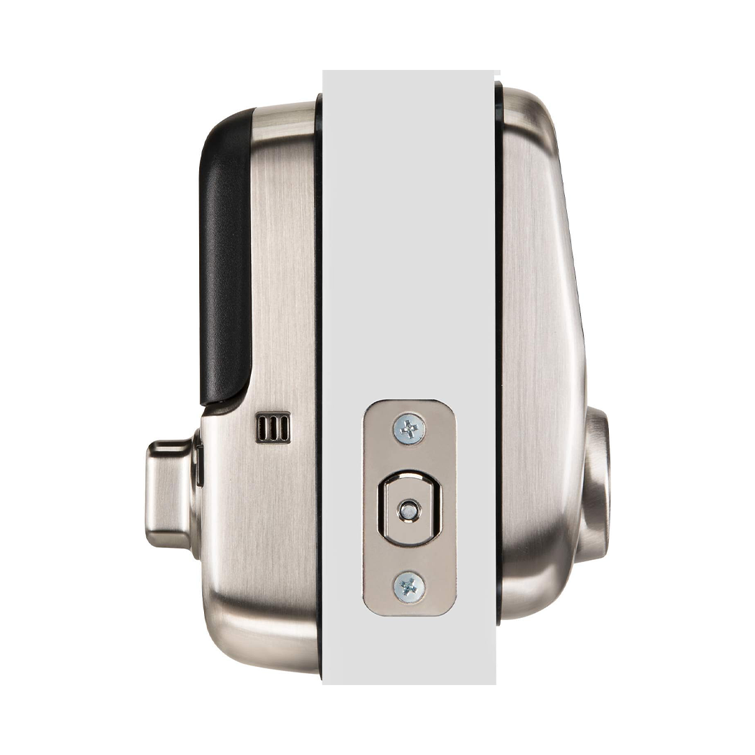 Yale Assure Lock Deadbolt Wi-Fi Smart Lock with Touchscreen Keypad, Remote Access & Backup Key (Satin Nickel)