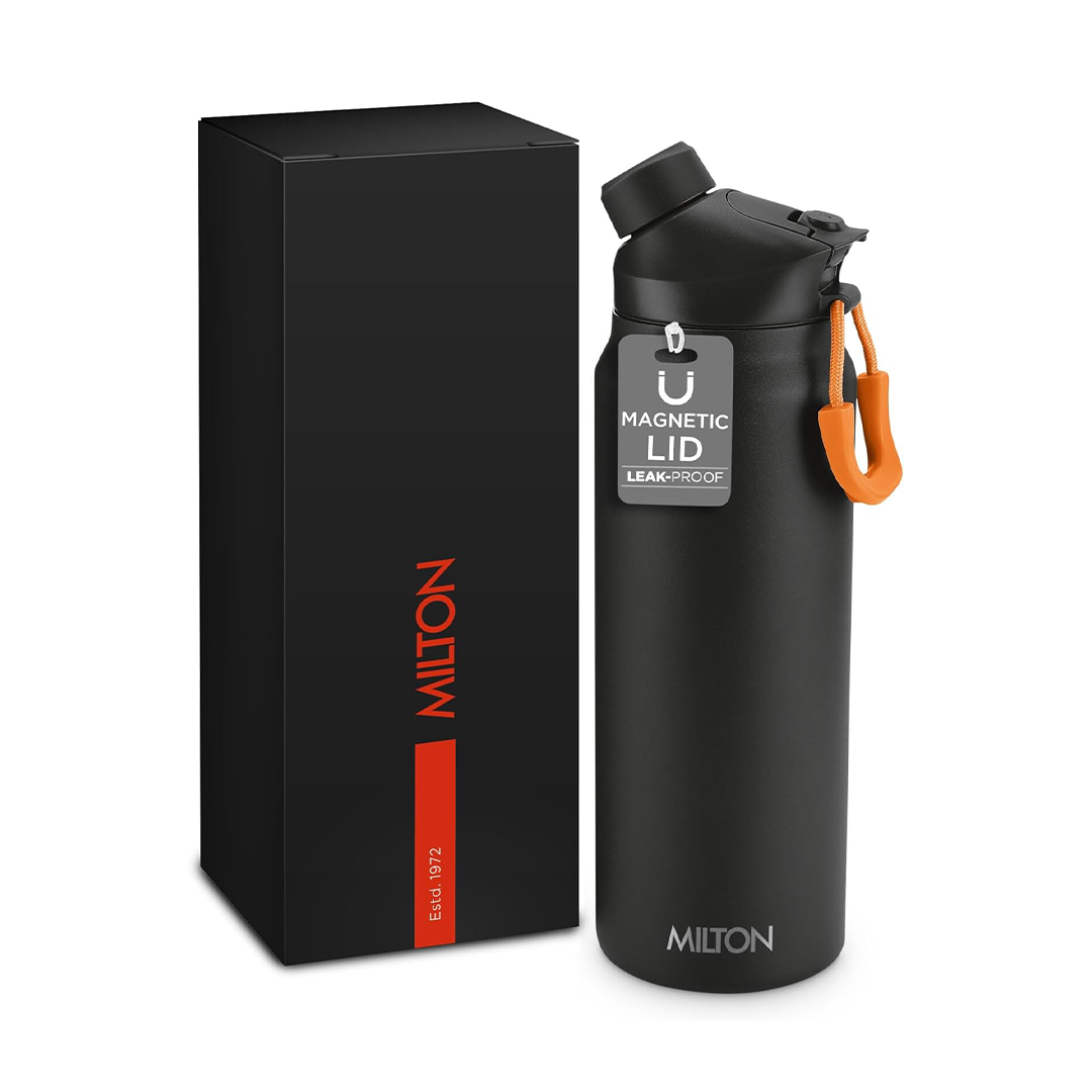 Milton 24oz Stainless Steel Insulated Water Bottle Hot & Cold Vacuum Flask
