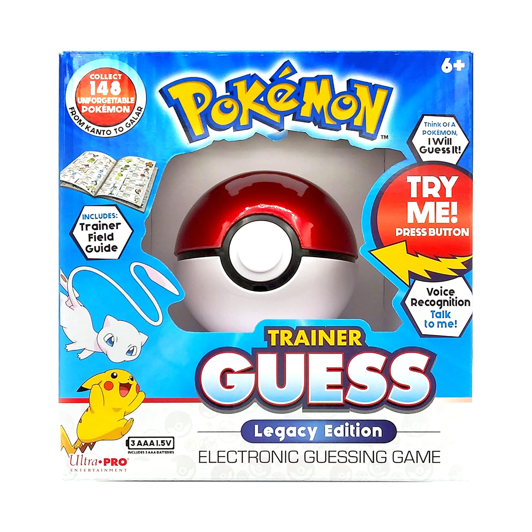 PokÃ©mon Trainer Guess Legacy Edition Electronic Voice Recognition Guessing Game Toy for Kids & Travel